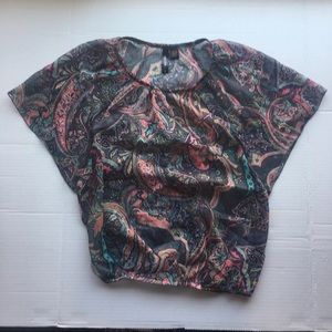 Full Tilt Girls Paisley Top